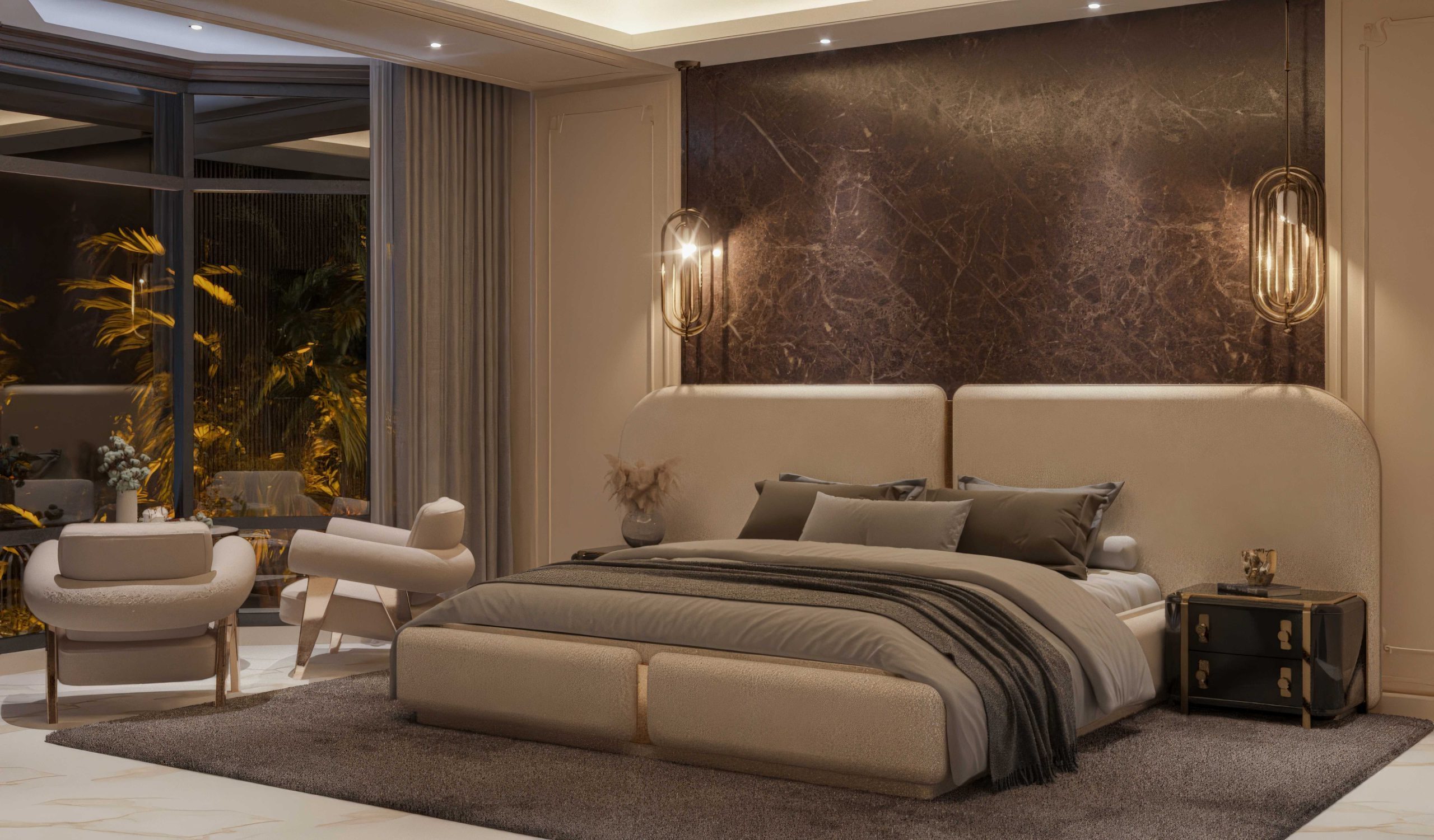 luxury bedroom interior design